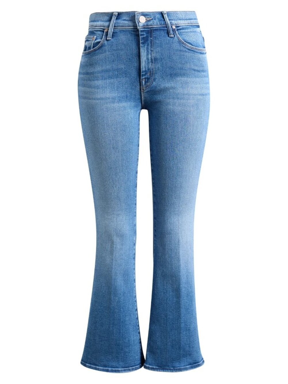 NWT Mother LIL Weekender in Fan Favorite Stretch Flare Jeans 32